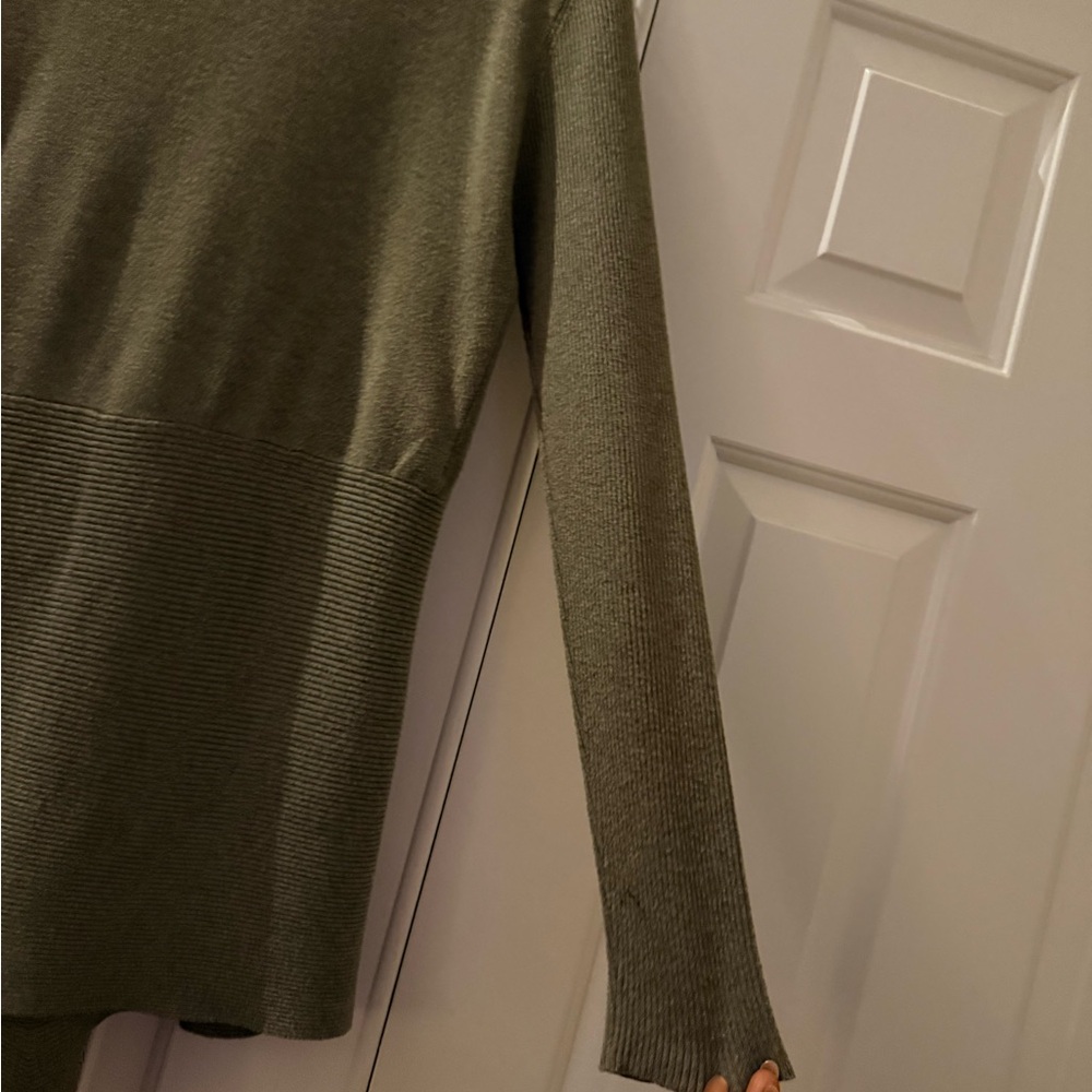 Anthropologie Olive Open-Front Cardigan - Picture 7 of 11